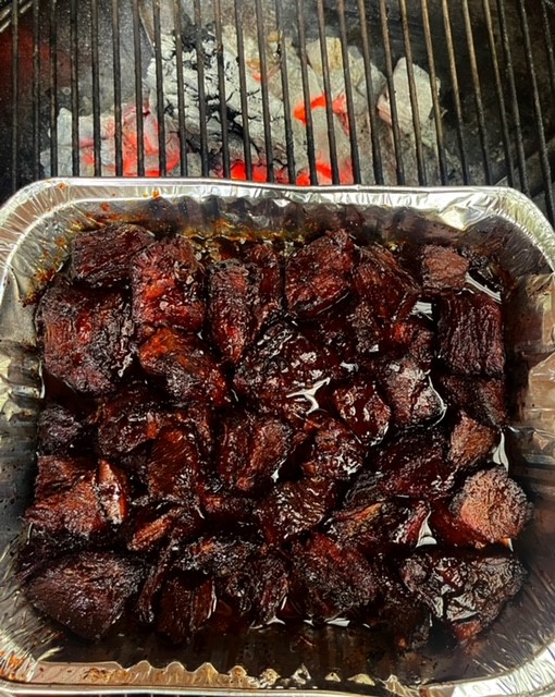 Saucy and Sticky Beef Chuck Roast Burnt Ends